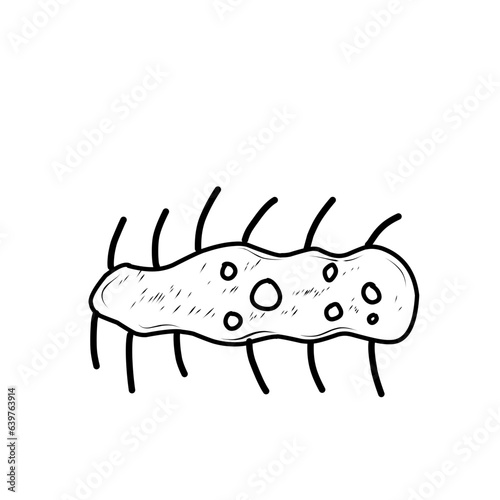 Virus Outline Vector 