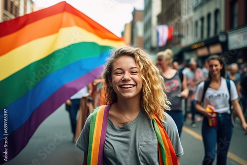 Pride Month, celebrated in June, is a time for LGBTQ+ individuals and allies to come together to promote acceptance, equality, Generated with AI