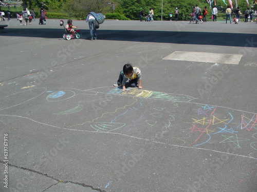 child in the park