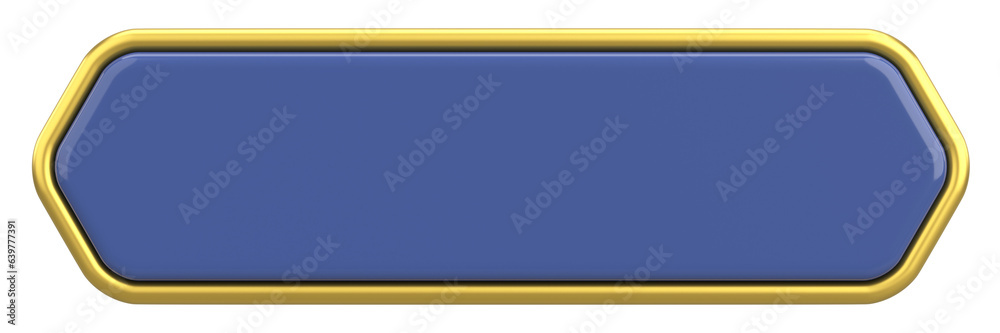 Luxury button. Empty button. 3D illustration. Luxury button. Empty button. 3D illustration.