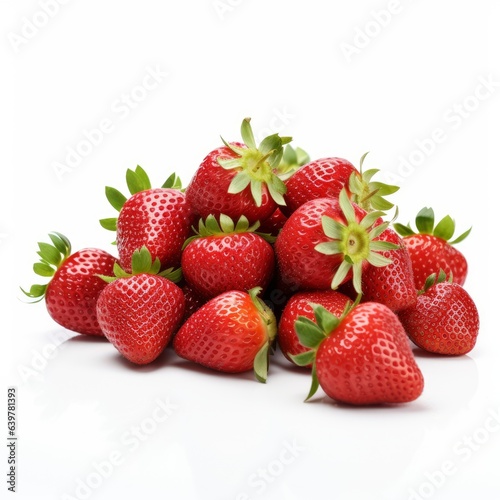 strawberry  fruit  red  food  fresh  ripe  berry  illustration  isolated  juicy  delicious  natural  healthy  organic  juice  green  leaf  object  vector  vitamin 