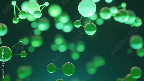 3D Green Atom And Molecular