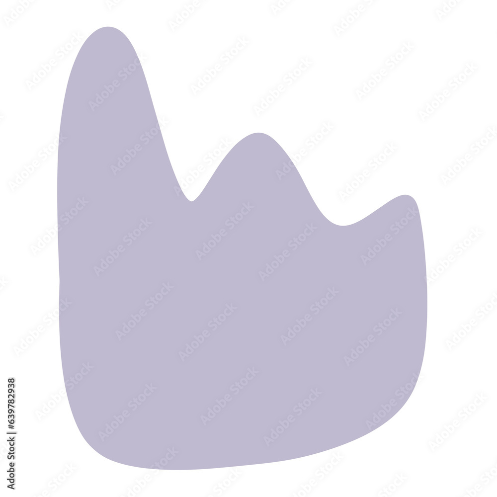 Light Purple Abstract Shape illustration Abstract Element Light Purple Abstract Shape illustration Abstract Element