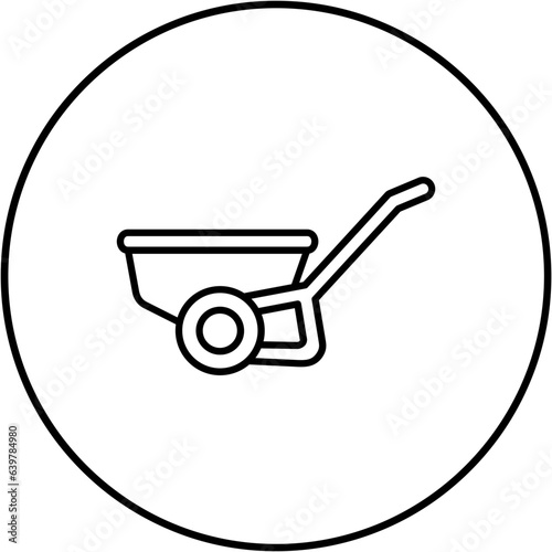 Wheelbarrow Icon
