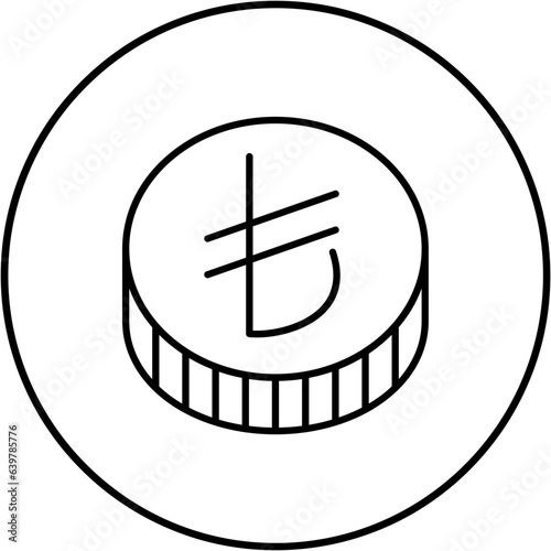 Turkish Lira Icon