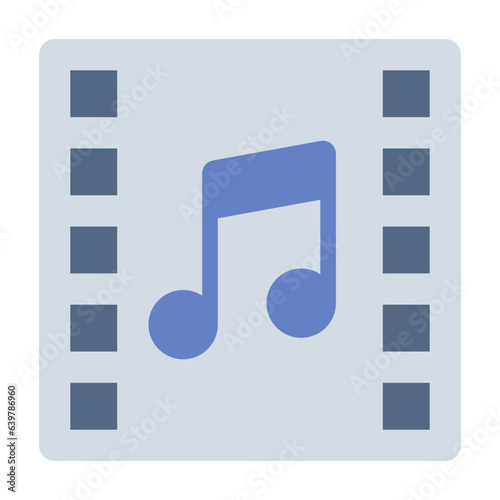 Music Playlist flat icon