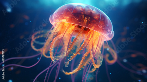 jellyfish in the water © ArtProduction