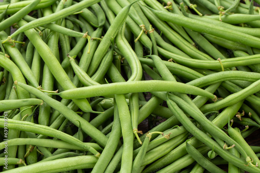 Green bean background. Healthy food. Black Eyed Peas. Veganism. Green bean background. Healthy food. Black Eyed Peas. Veganism.