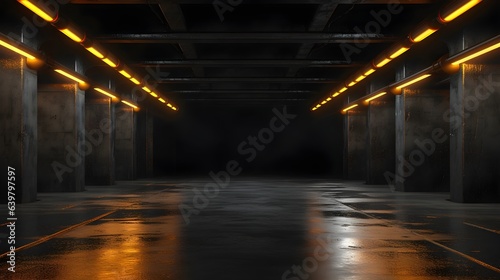 Verfallene Industriehalle: Ein düsterer Gang © Joseph Maniquet