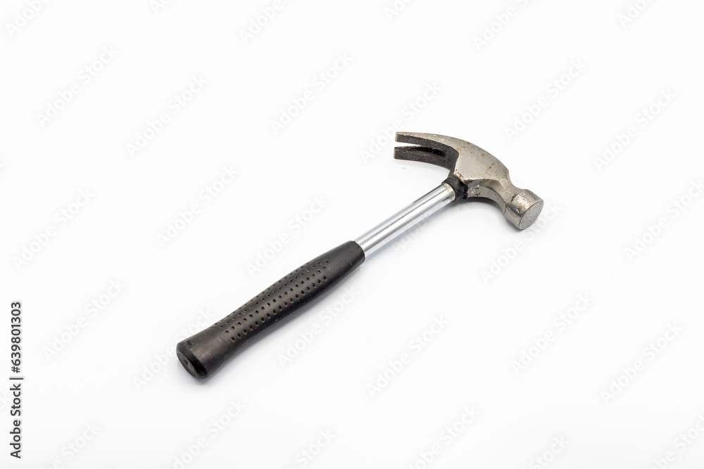 Hammer isolated on a white background with copy space. Hammer isolated on a white background with copy space.