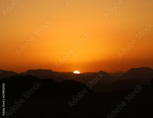 Sunset in Wadi Rum © Tristan