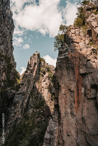 rocks in the mountains Lysefjord, Norway