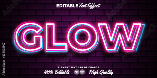 Glow Text Effect