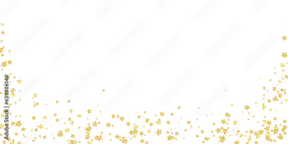 Magic stars vector overlay. Gold stars scattered Magic stars vector overlay. Gold stars scattered