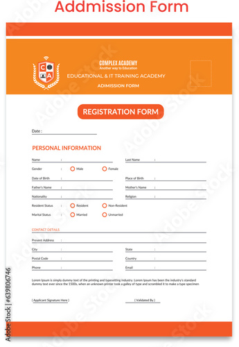 	
Professional creative letterhead design vector template for your business
