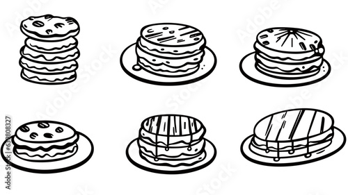 Delectable Pancake Image. Explore Fluffy and Golden Breakfast Delights in Exquisite Detail