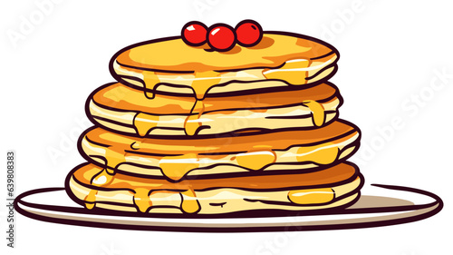 Delectable Pancake Image. Explore Fluffy and Golden Breakfast Delights in Exquisite Detail