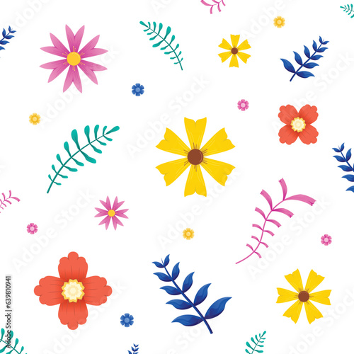 pattern with flowers © Bang Reja