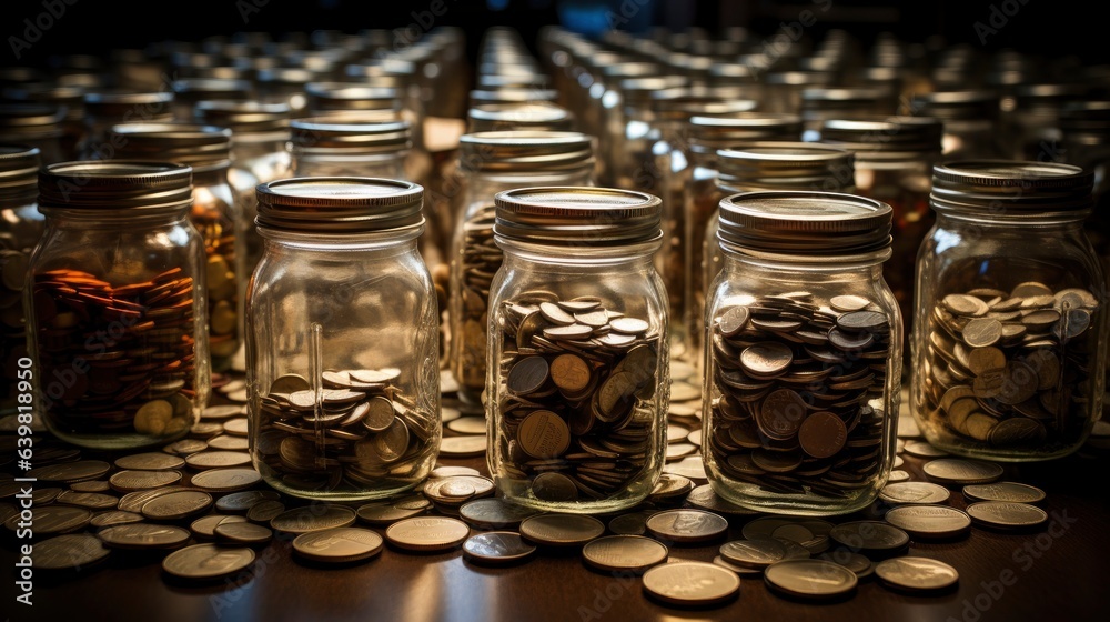 Money Saving Coin and Pig Money Saving Coin and Pig