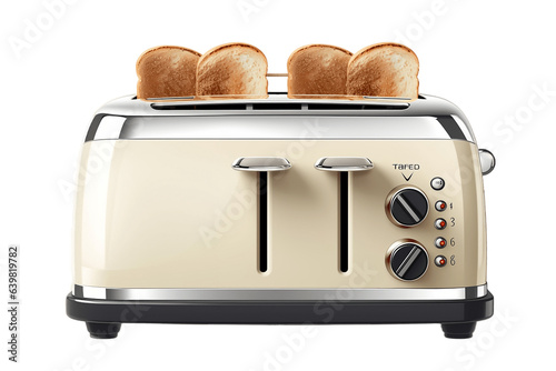 Toaster on Transparent Background. AI