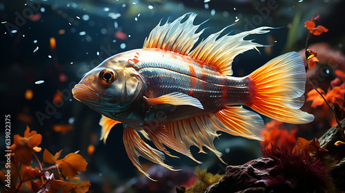 fish in aquarium © bash