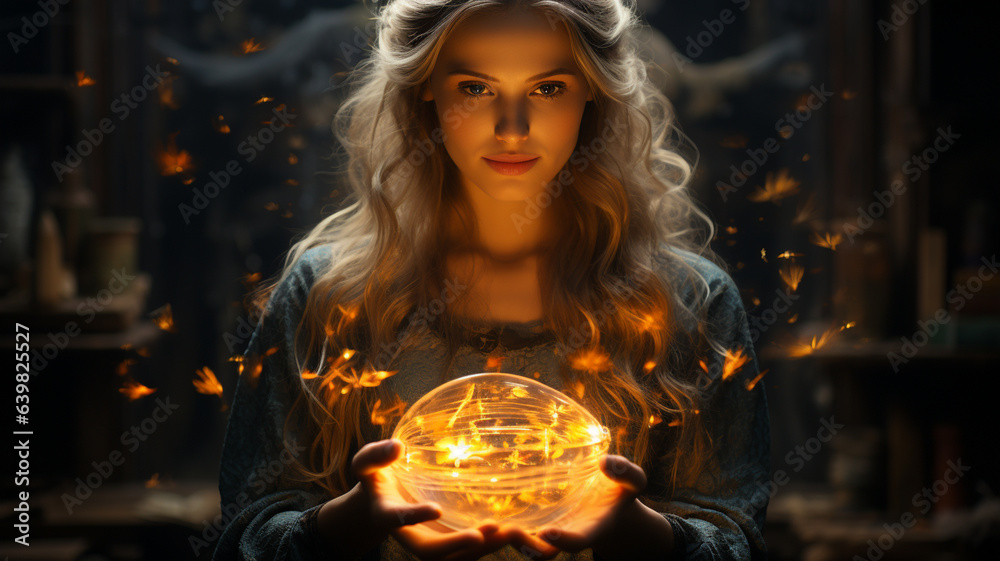 young woman holding burning burning heart in her hands young woman holding burning burning heart in her hands