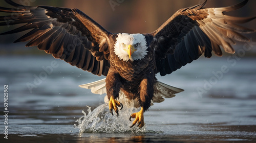 eagle in flight