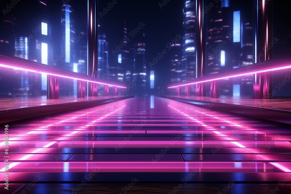 Ultra Detailed Purple Tech Backdrop. Copy Space Included. Ultra Detailed Purple Tech Backdrop. Copy Space Included.