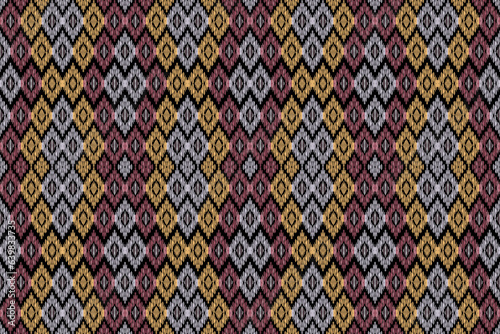 abstract, african, american, antique, art, aztec, background, Ikat paisley embroidery on gray background.geometric ethnic oriental seamless pattern traditional.Aztec style abstract vector illustration