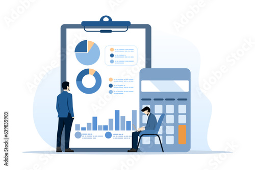 digital accounting concept, digital accounting services, online business audit, internet marketing audit, digital audit, financial management. corporate website, UI element, abstract metaphor.