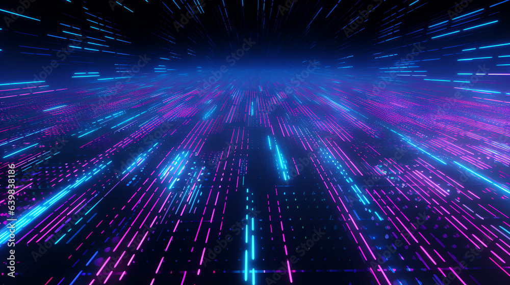Abstract background with blue & purple Abstract background with blue & purple