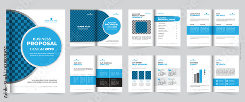 Bi-Fold Brochure Template Design For Multipurpose Use