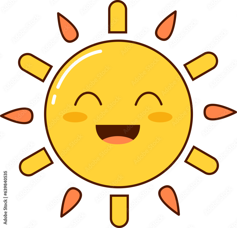 Cute Doodle Sun