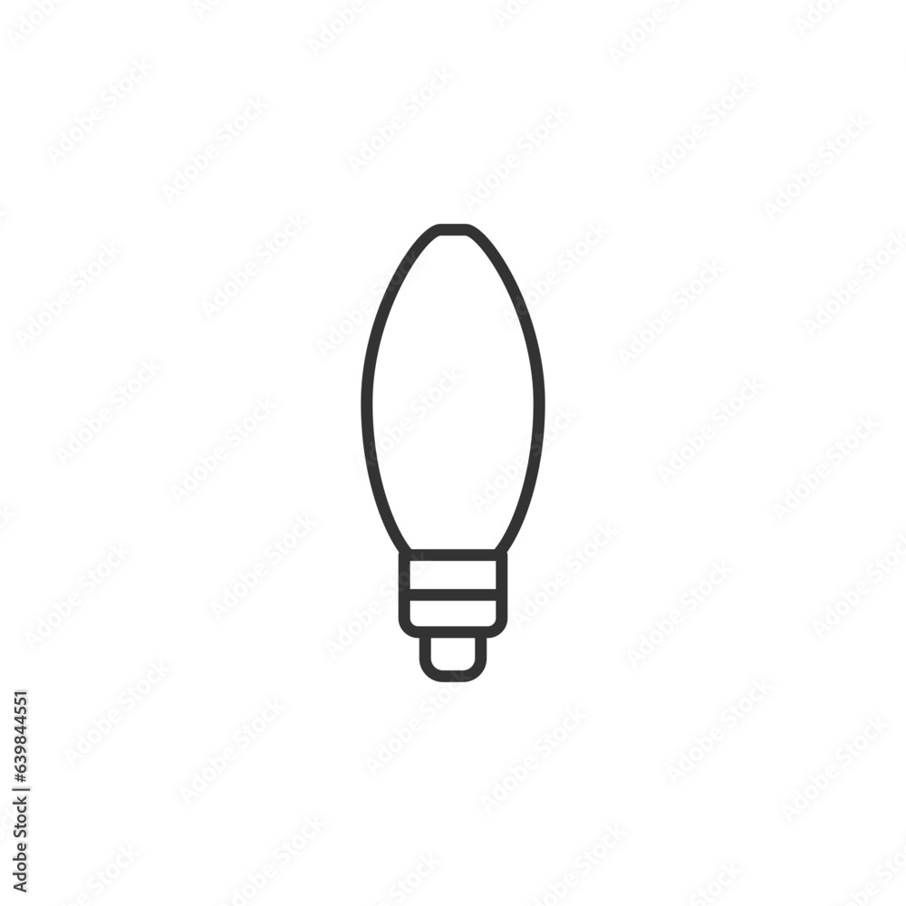 Lightbulb icon. Lamp symbol modern, simple, vector, icon for website design, mobile app, ui. Vector Illustration Lightbulb icon. Lamp symbol modern, simple, vector, icon for website design, mobile app, ui. Vector Illustration