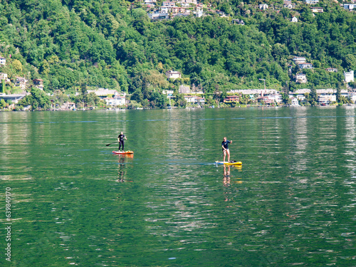 stand-up paddle on lake maggiore
