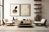 Living room minimalist interior design