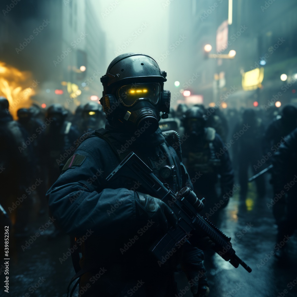 soldier with a gun soldier with a gun