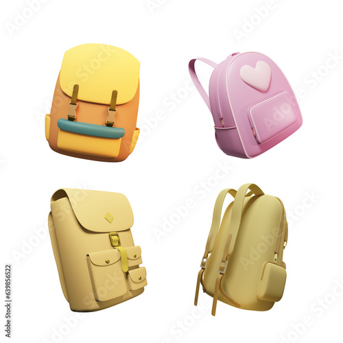 3D Backpack Collection