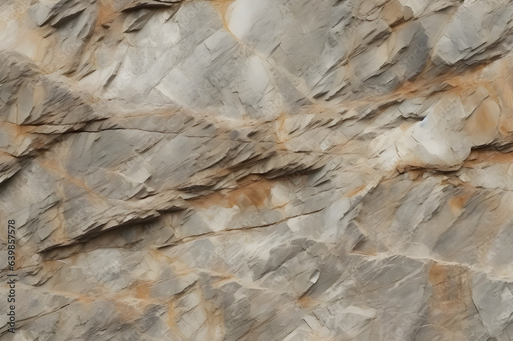 Mountain close-up of white rock texture. Rusty grunge background generated by AI. Mountain close-up of white rock texture. Rusty grunge background generated by AI.