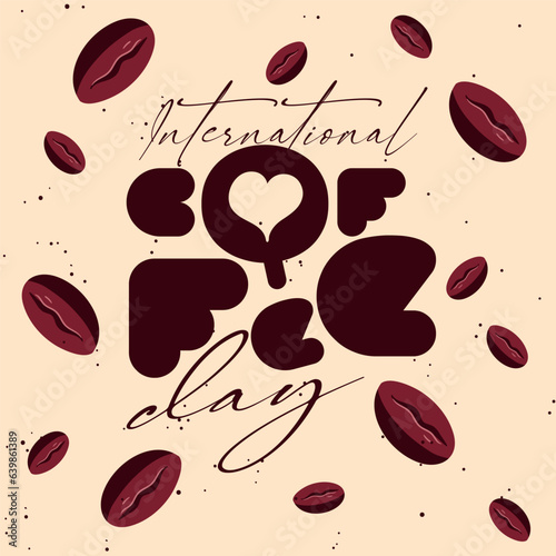 International Day of Coffee Social media Post banner