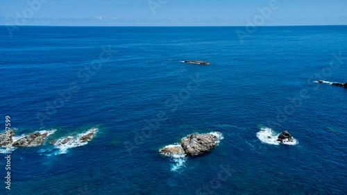 Roques de las Bodegas Tenerife Spain drone photo