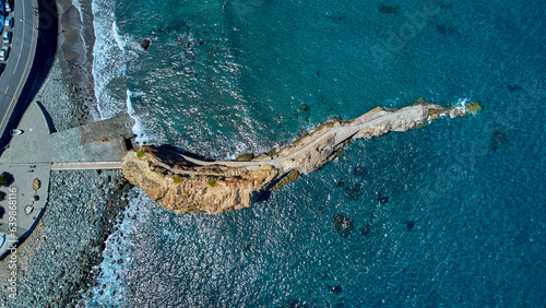 Roques de las Bodegas Tenerife Spain drone photo photo