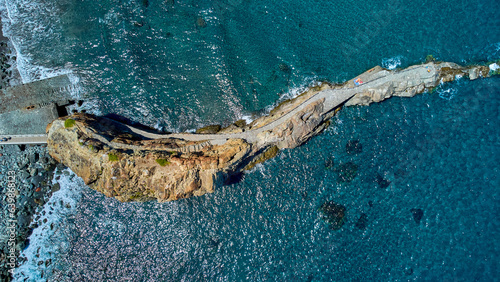 Roques de las Bodegas Tenerife Spain drone photo photo