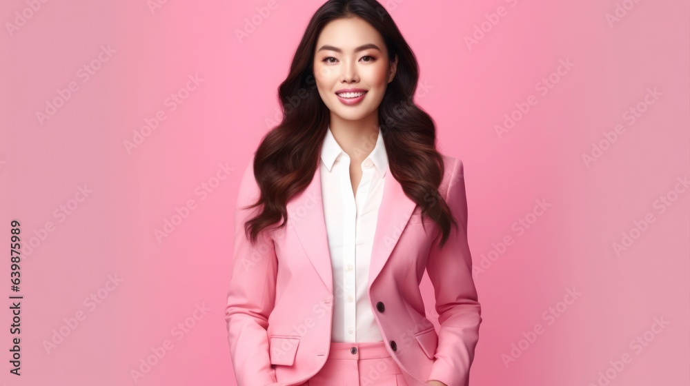 Asian Businesswoman isolated with clean background Asian Businesswoman isolated with clean background