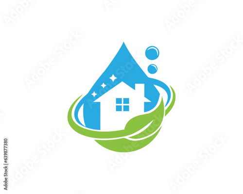 House Cleaning Service Business. logo design templates
