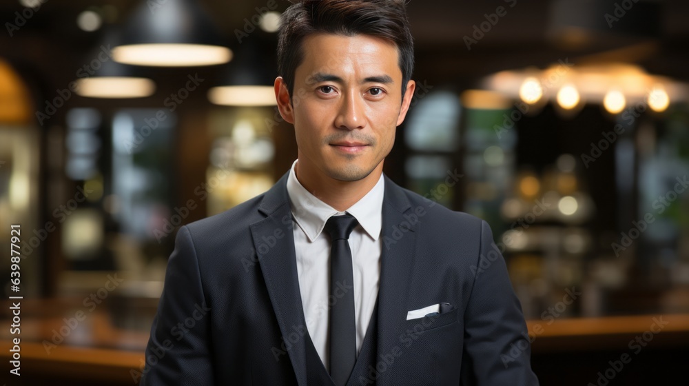Fototapeta premium プロフェッショナルな日本の専門家チーム