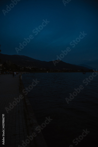 Samuel's Fortress and Plaosnik at Ohrid lake in North Macedonia photo