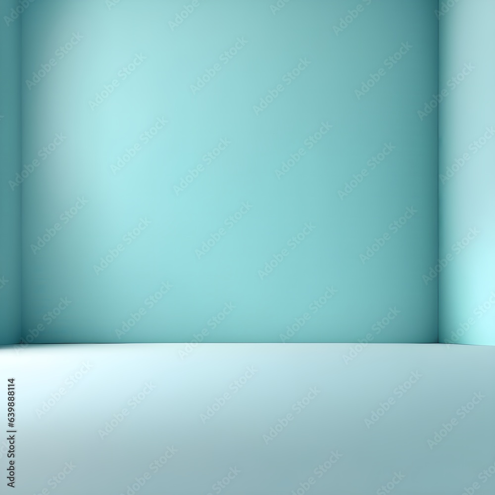 empty room with blue wall for background photography empty room with blue wall for background photography