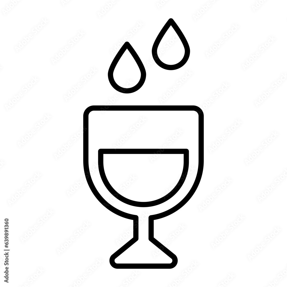 Drink Outline Icon Drink Outline Icon