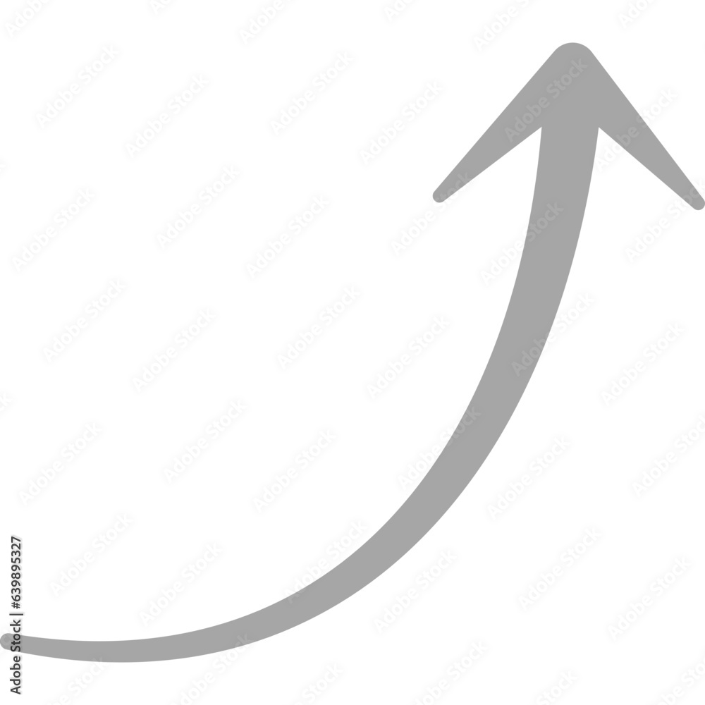 Curved Arrow Element Curved Arrow Element